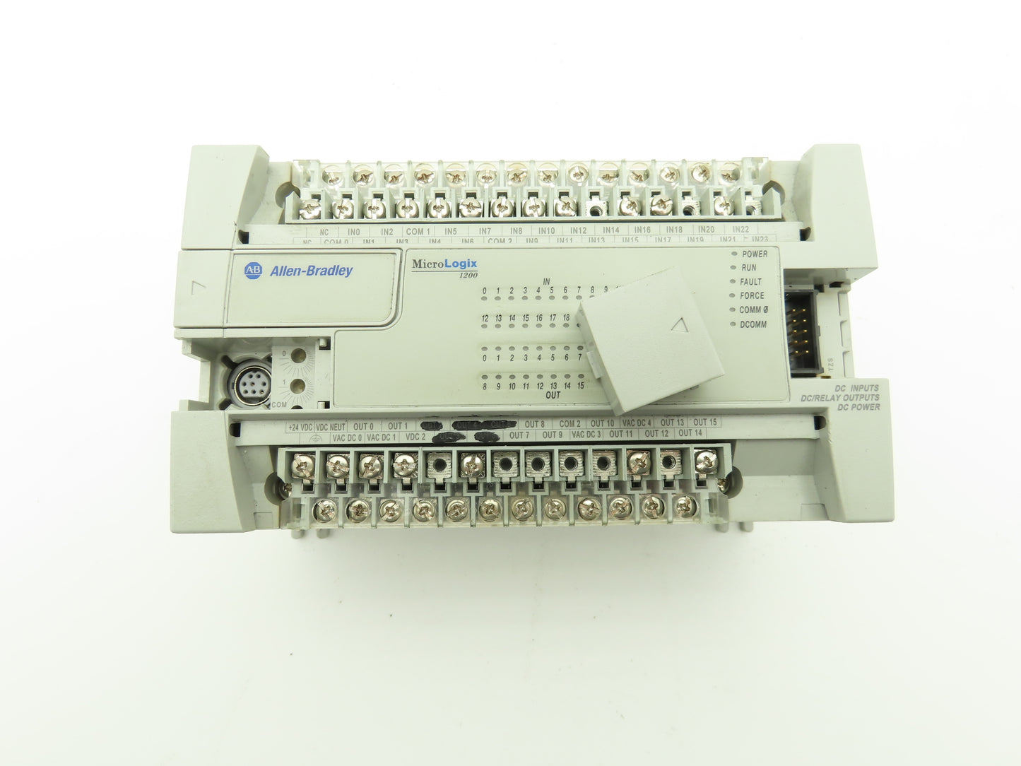 Allen Bradley 1762-L40BXBR MicroLogix 1200 PLC Input Output Module Ser C Rev 9