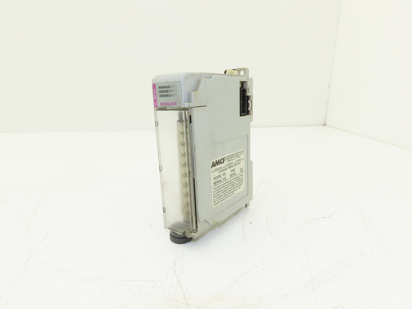 AMCI 1642 CompactLogix 2 Channel PLC Resolver Interface Module