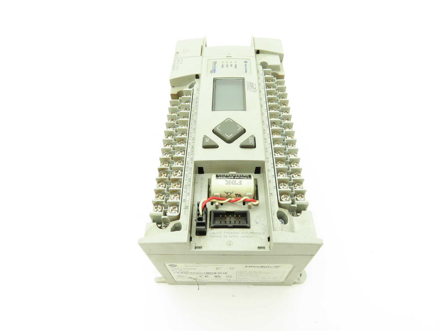 Allen Bradley 1766-L32AWA MicroLogix 1400 Controller Module 32Pt Series B FW 11