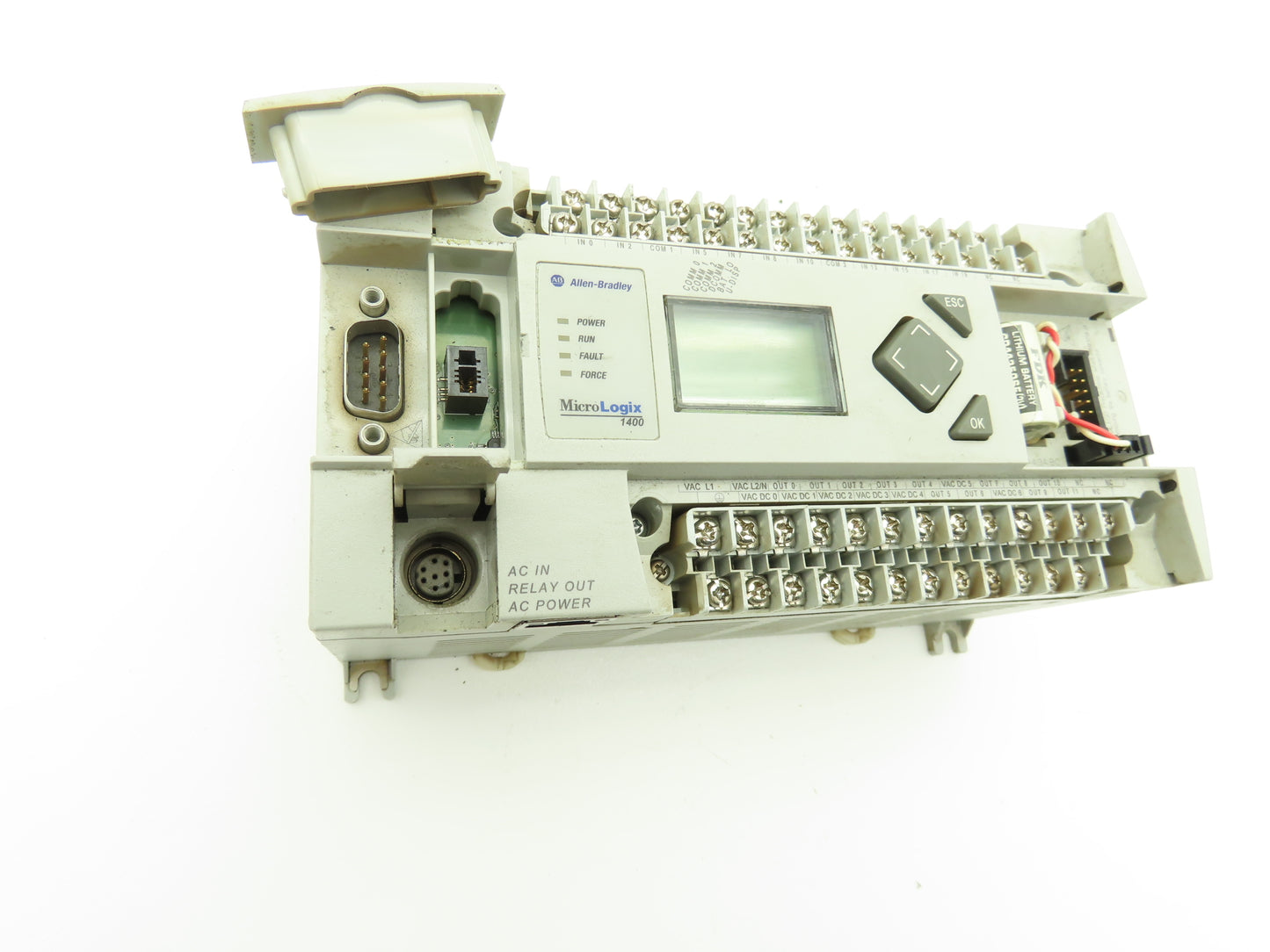 Allen Bradley 1766-L32AWA MicroLogix 1400 Controller Module 32Pt Series B FW 11