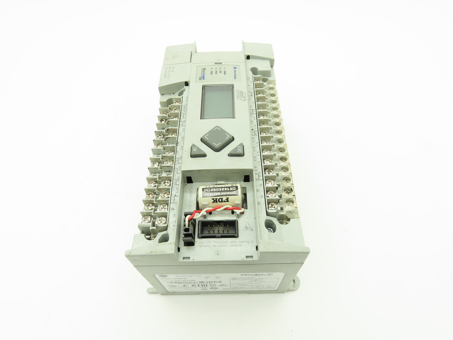 Allen Bradley 1766-L32BXB MicroLogix 1400 Controller Module 32 Point Ser C FW 21