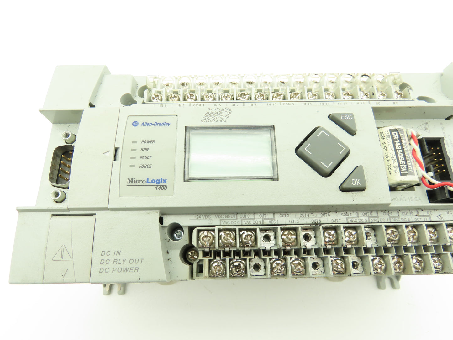 Allen Bradley 1766-L32BXB MicroLogix 1400 Controller Module 32 Point Ser C FW 21