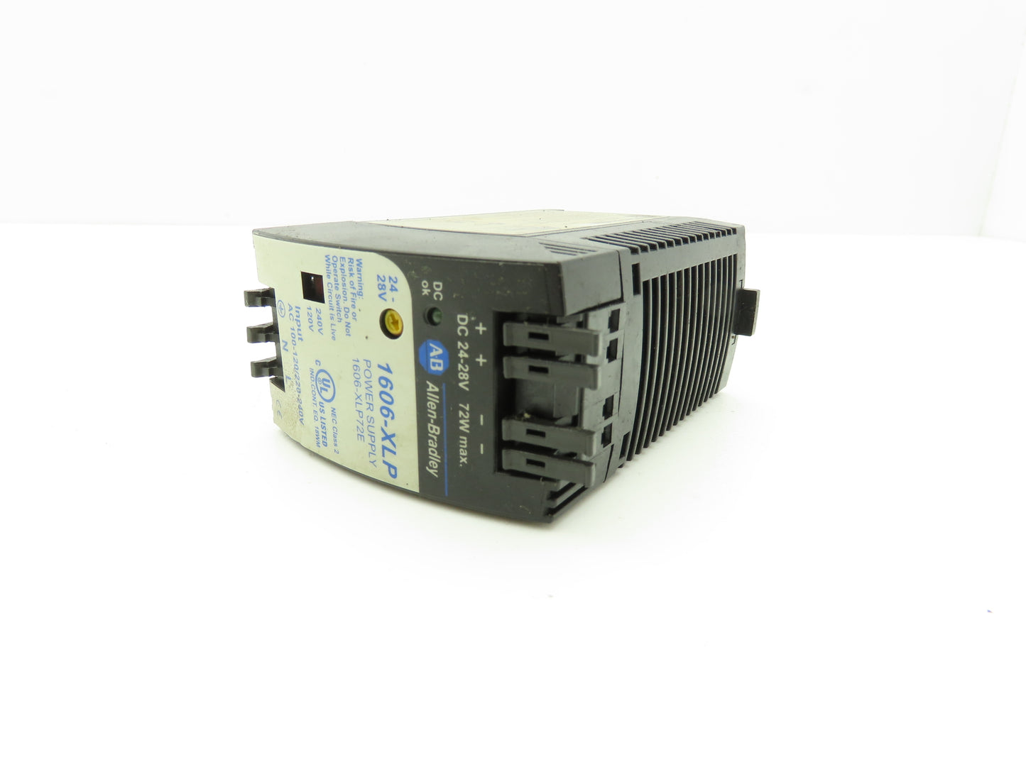 Allen Bradley 1606-XLP72E Power Supply 24VDC 72W 3A 120/240V