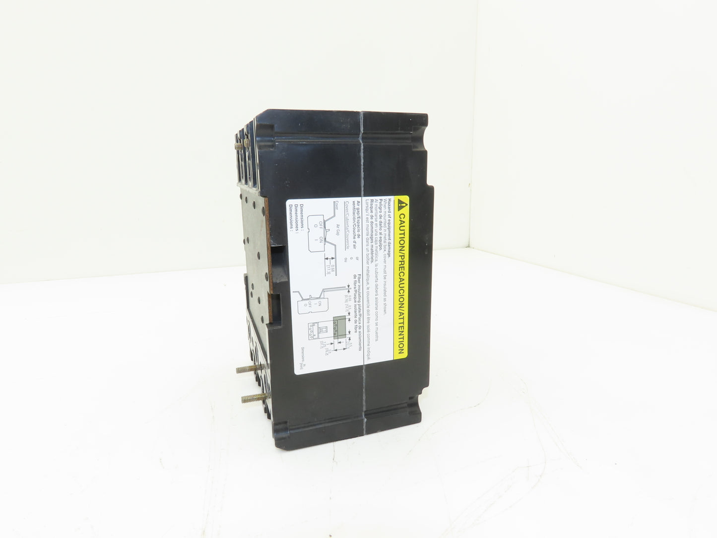 Square D FAL34035 3 Pole Circuit Breaker 35A 600V 3PH Gray Face Molded Case
