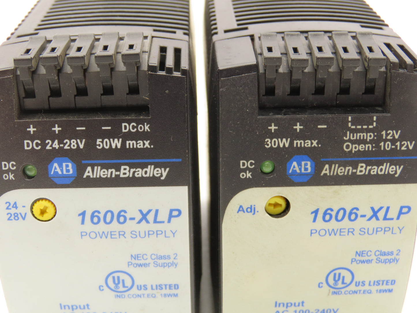 Allen Bradley 1606-XLP30B Power Supply 24VDC 30/50W 120V Lot of 5