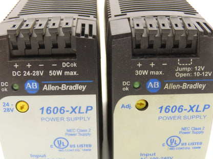 Allen Bradley 1606-XLP30B Power Supply 24VDC 30/50W 120V Lot of 5