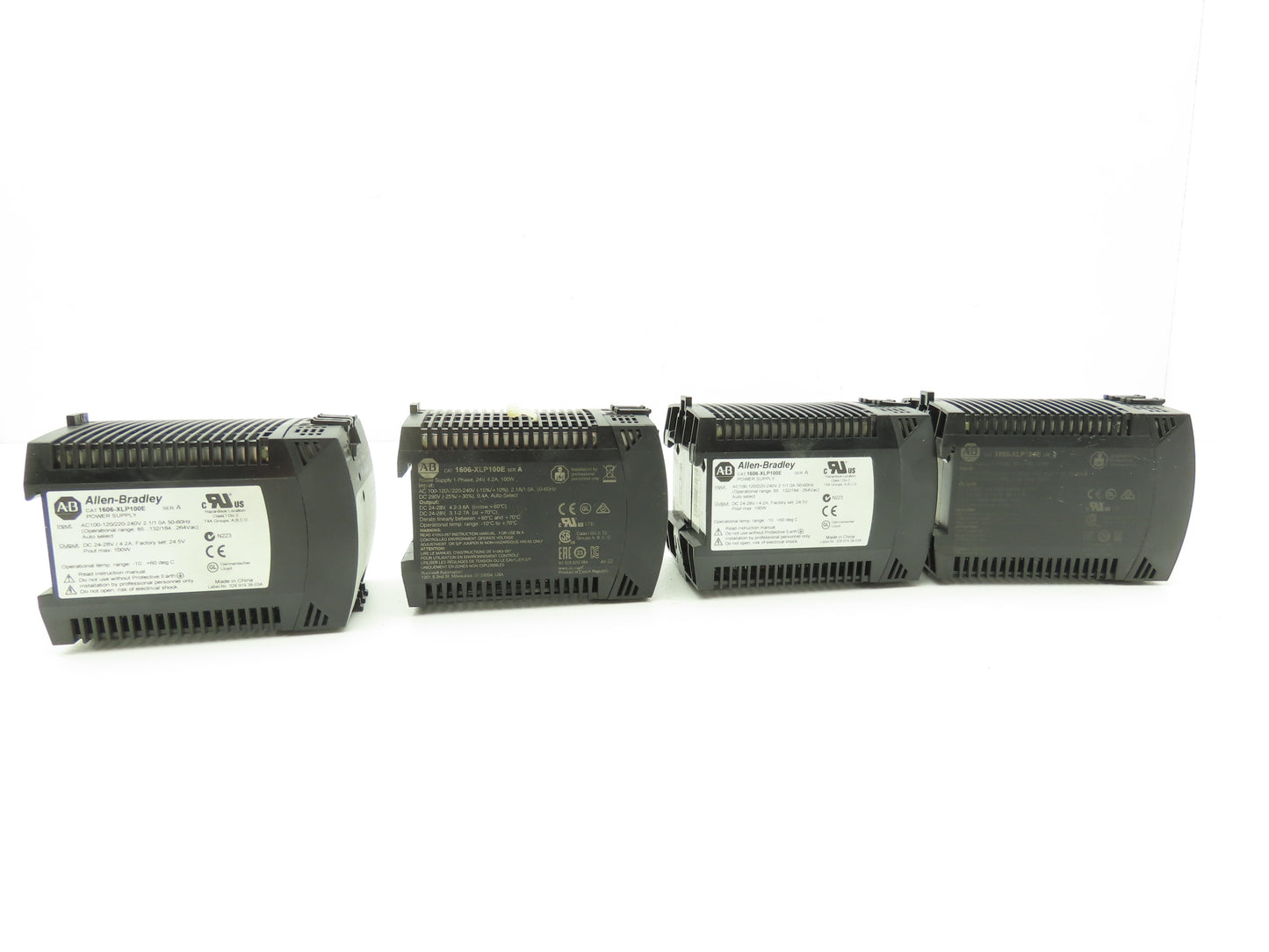Allen Bradley 1606-XLP100E Power Supply 24VDC 100W 120V Lot of 4