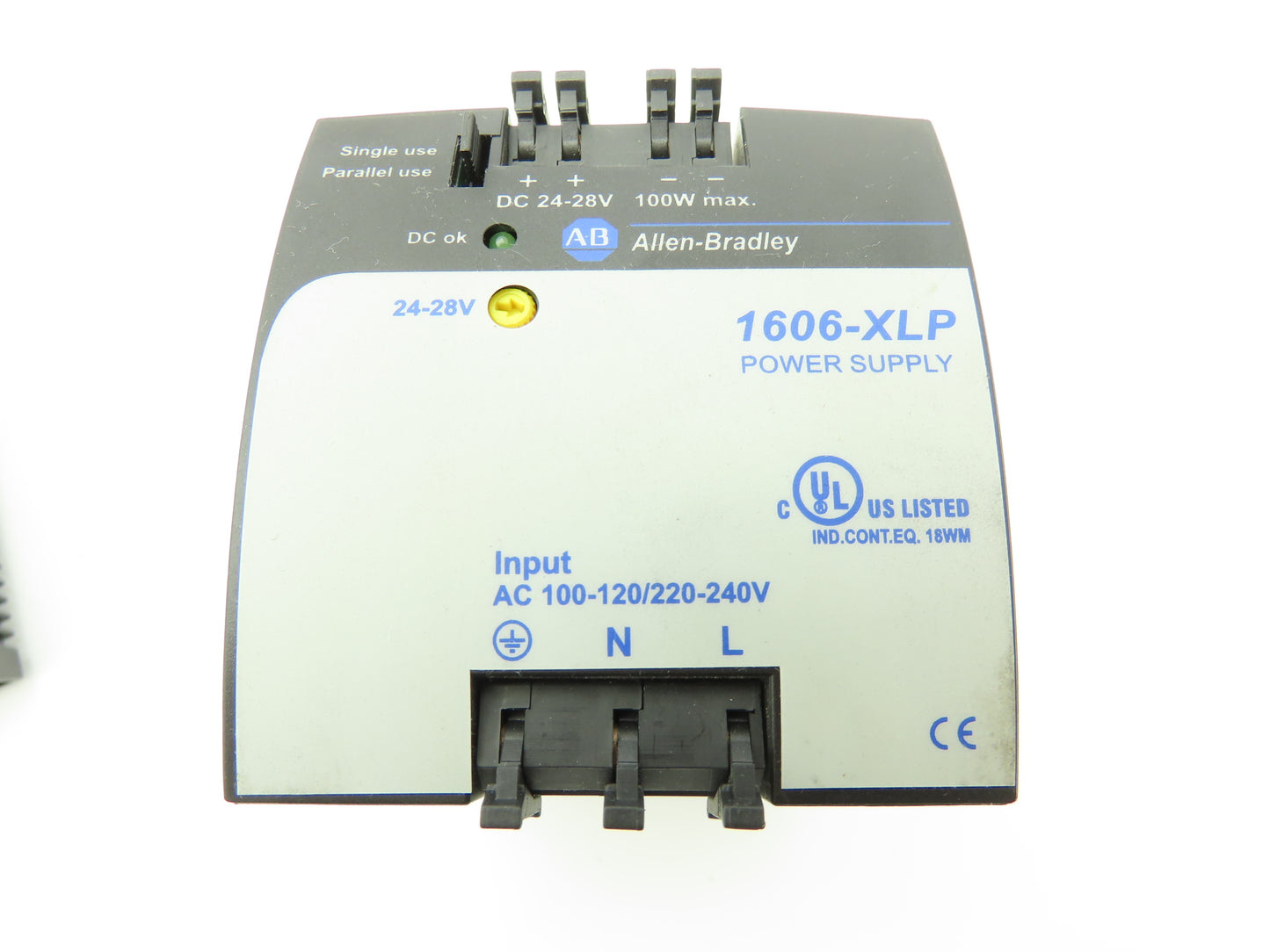 Allen Bradley 1606-XLP100E Power Supply 24VDC 100W 120V Lot of 4