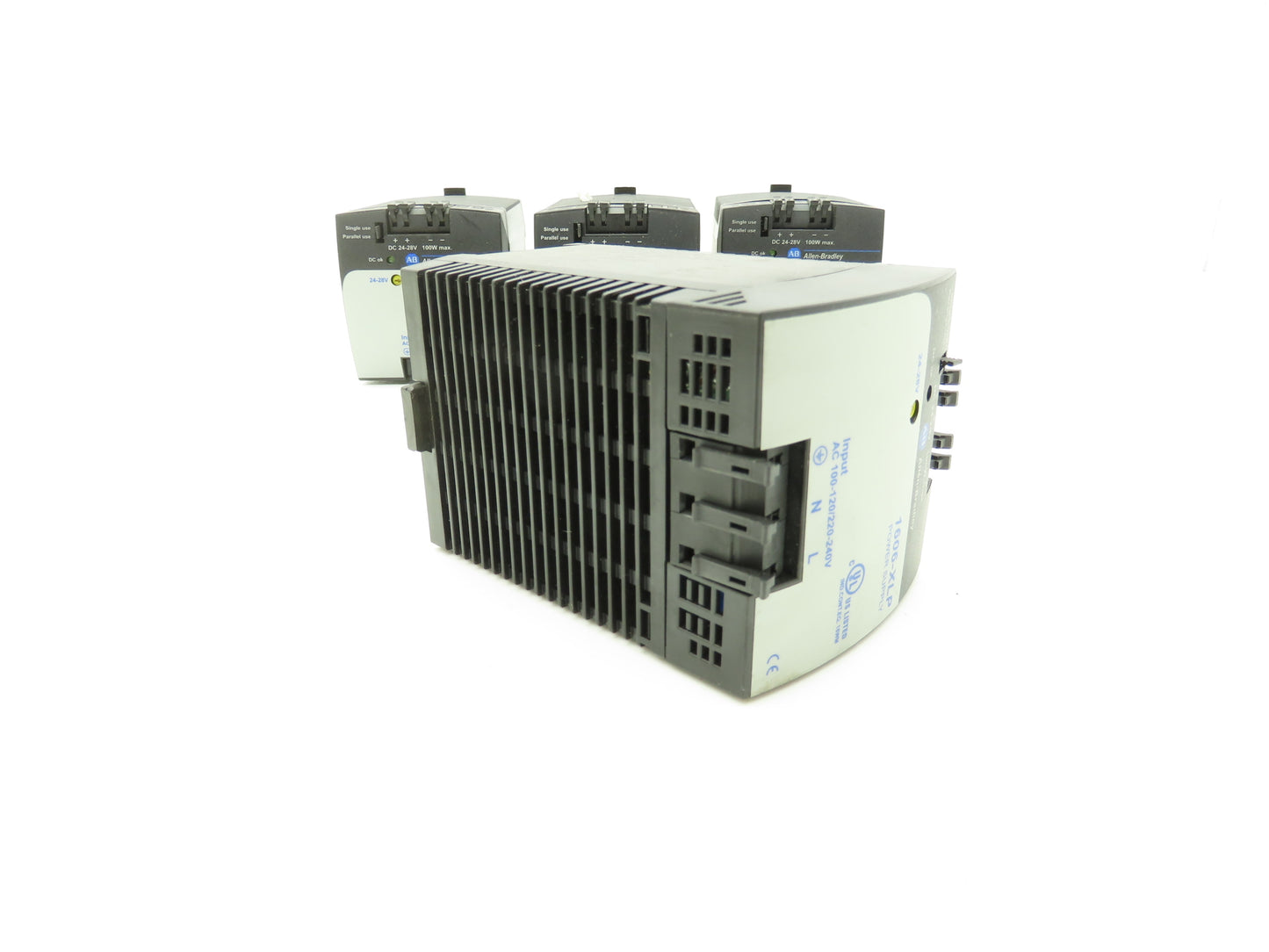 Allen Bradley 1606-XLP100E Power Supply 24VDC 100W 120V Lot of 4