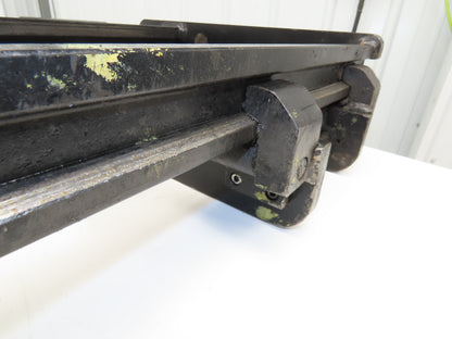 Hyster E80XN Forklift Carriage Fork Positioner 47" Width 7000lbs Class 4 READ