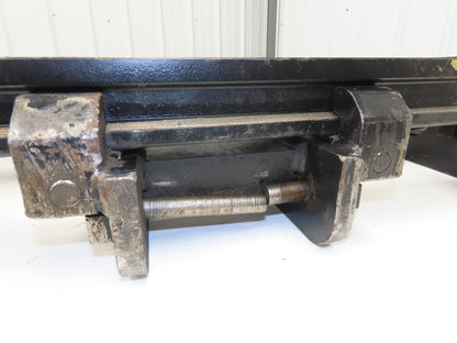 Hyster E80XN Forklift Carriage Fork Positioner 47" Width 7000lbs Class 4 READ