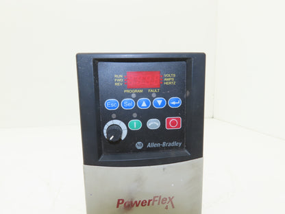 Allen Bradley 22A-D6P0N104 PowerFlex 4 Variable Speed VFD 3Hp 480V 3PH *Read*