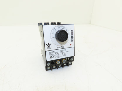 Eagle Signal BRE10A6 Electronic Analog Dial Preset Timer 0-60 Min 120V