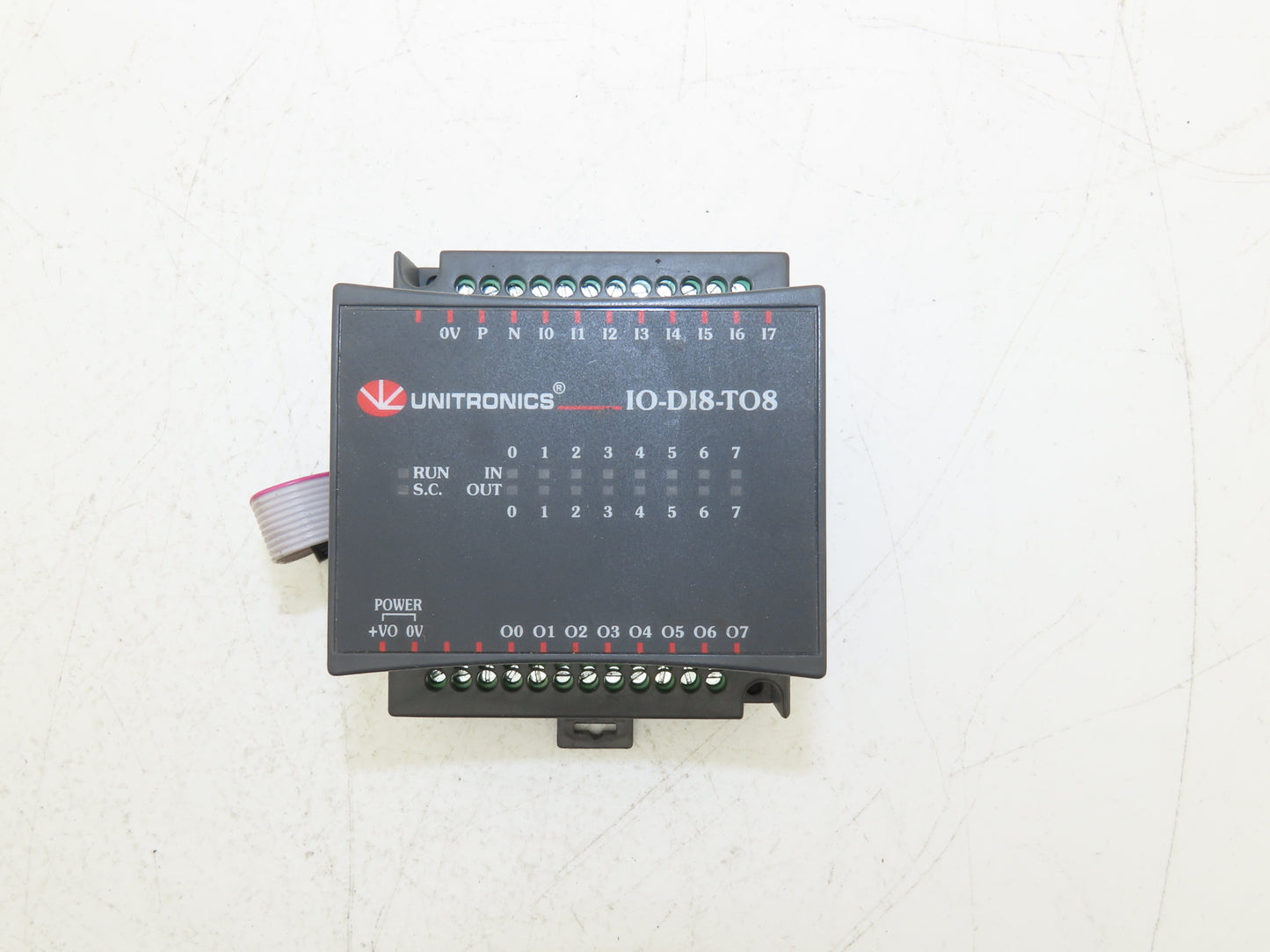 Unitronics IO-DI8-TO8 I/O Expansion Output Module 12/24VDC