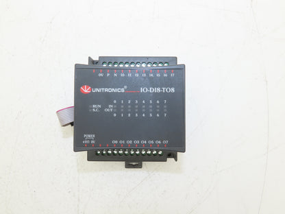 Unitronics IO-DI8-TO8 I/O Expansion Output Module 12/24VDC