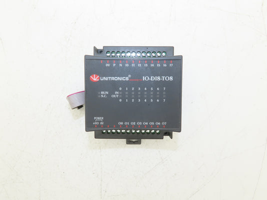 Unitronics IO-DI8-TO8 I/O Expansion Output Module 12/24VDC