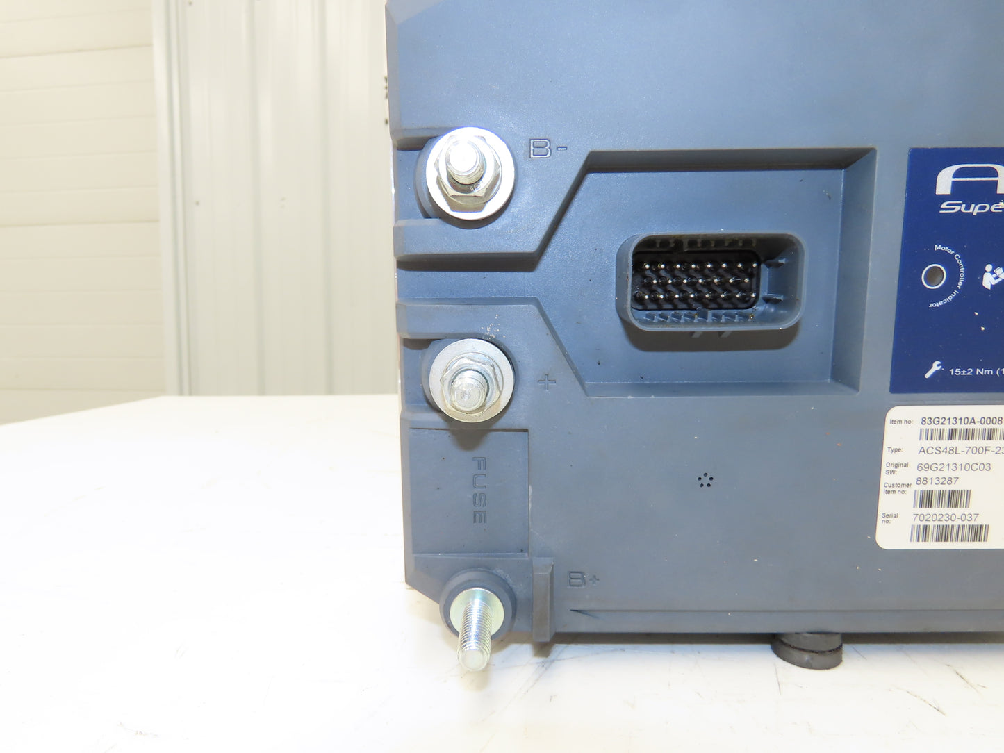 Danaher ACS48L-700F-23P AC SuperDrive Forklift Motor Controller 48V Off E80XN