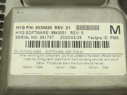 Hyster 8536820 Forklift Control Module Rev 21 Off E80XN READ