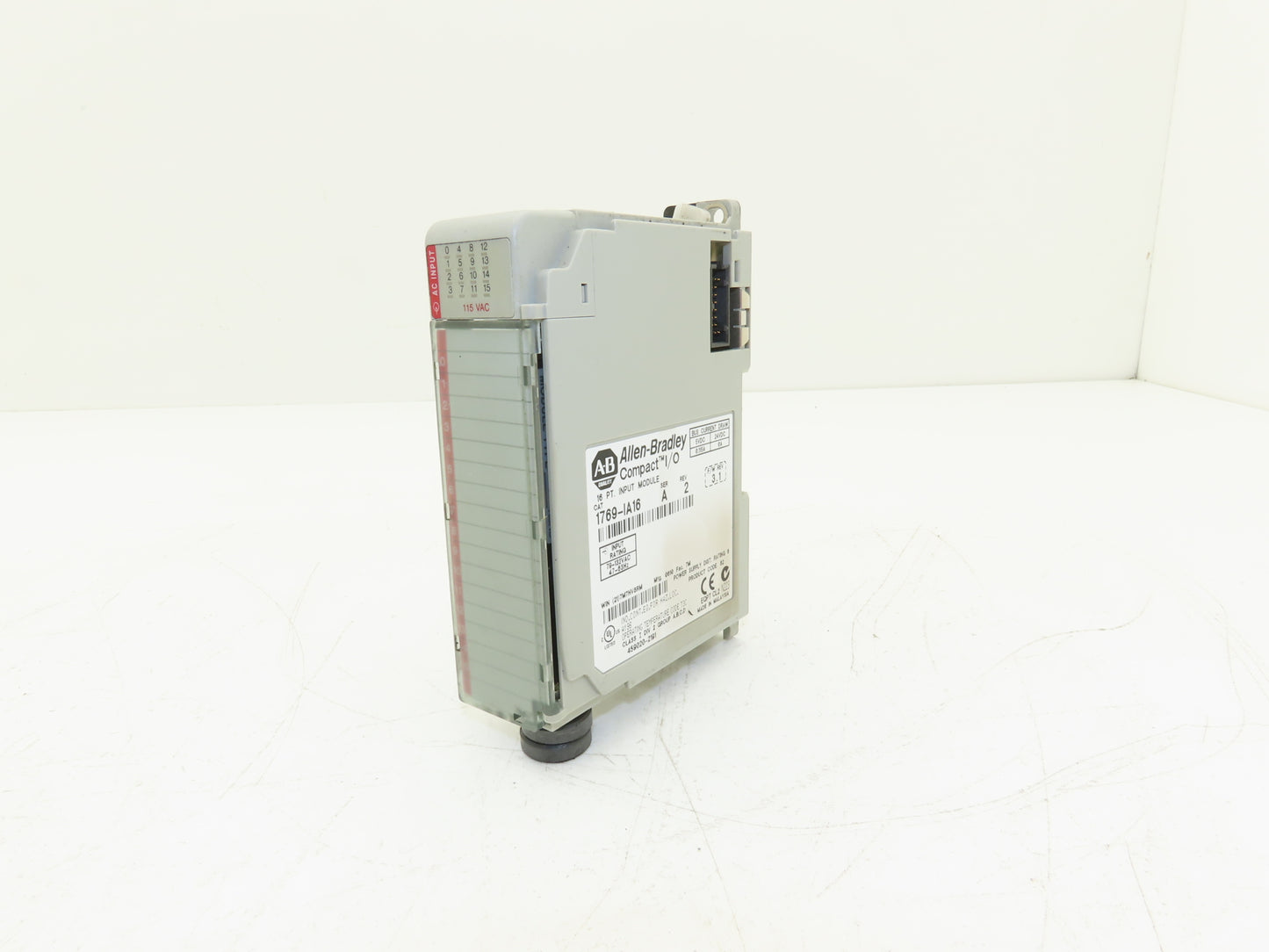 Allen Bradley 1769-IA16 Compact Logix I/O Input Module 16Pt 115VAC Ser A REV 2