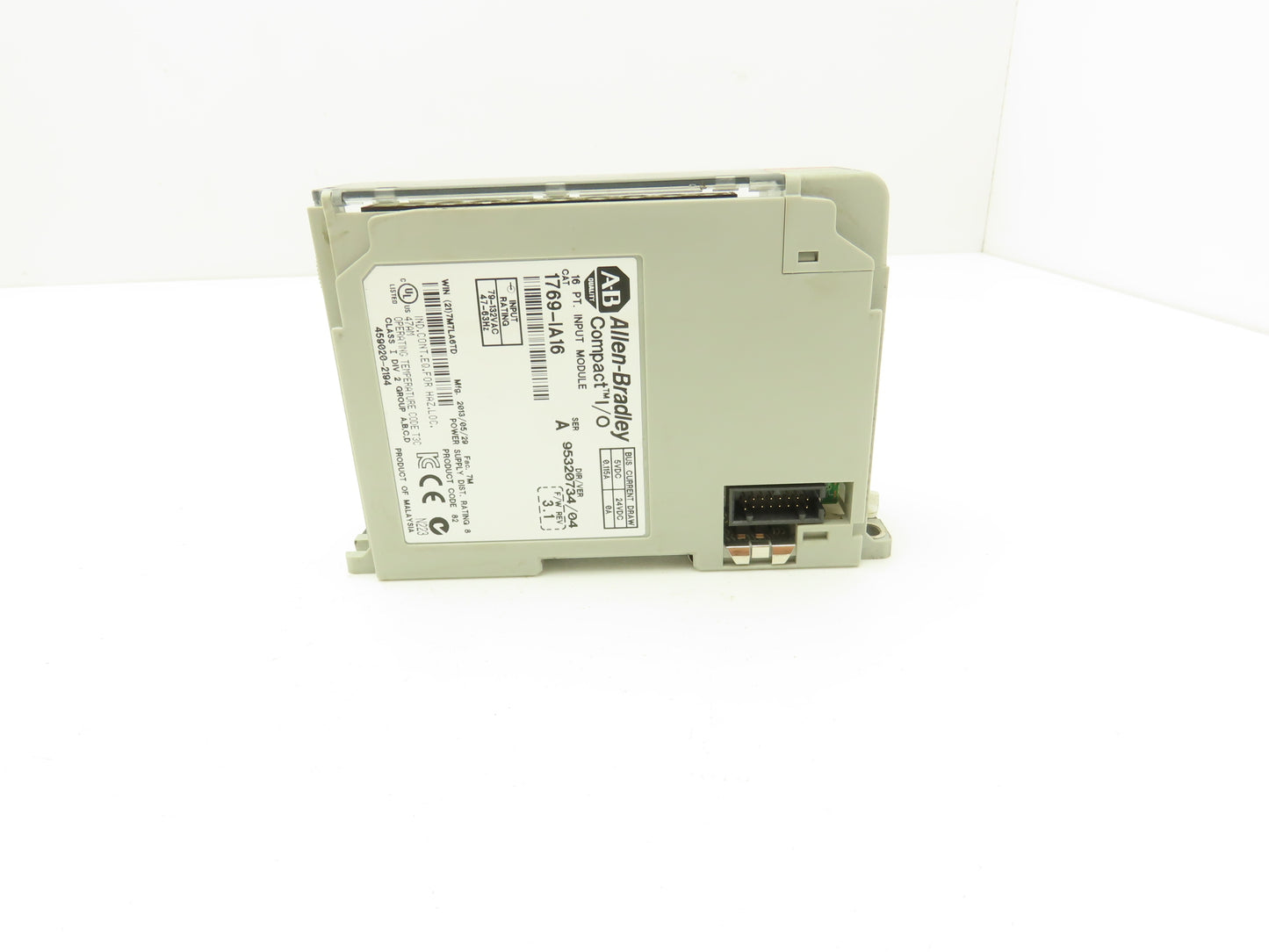 Allen Bradley 1769-IA16 Compact Logix I/O Input Module 16Pt 115VAC Ser A