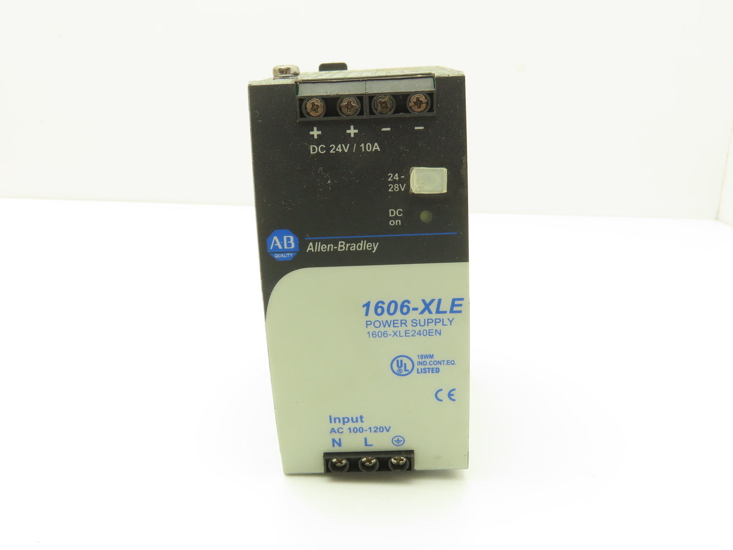 Allen Bradley 1606-XLE240EN PLC Power Supply 24VDC 10A 240W 120V 1PH Input