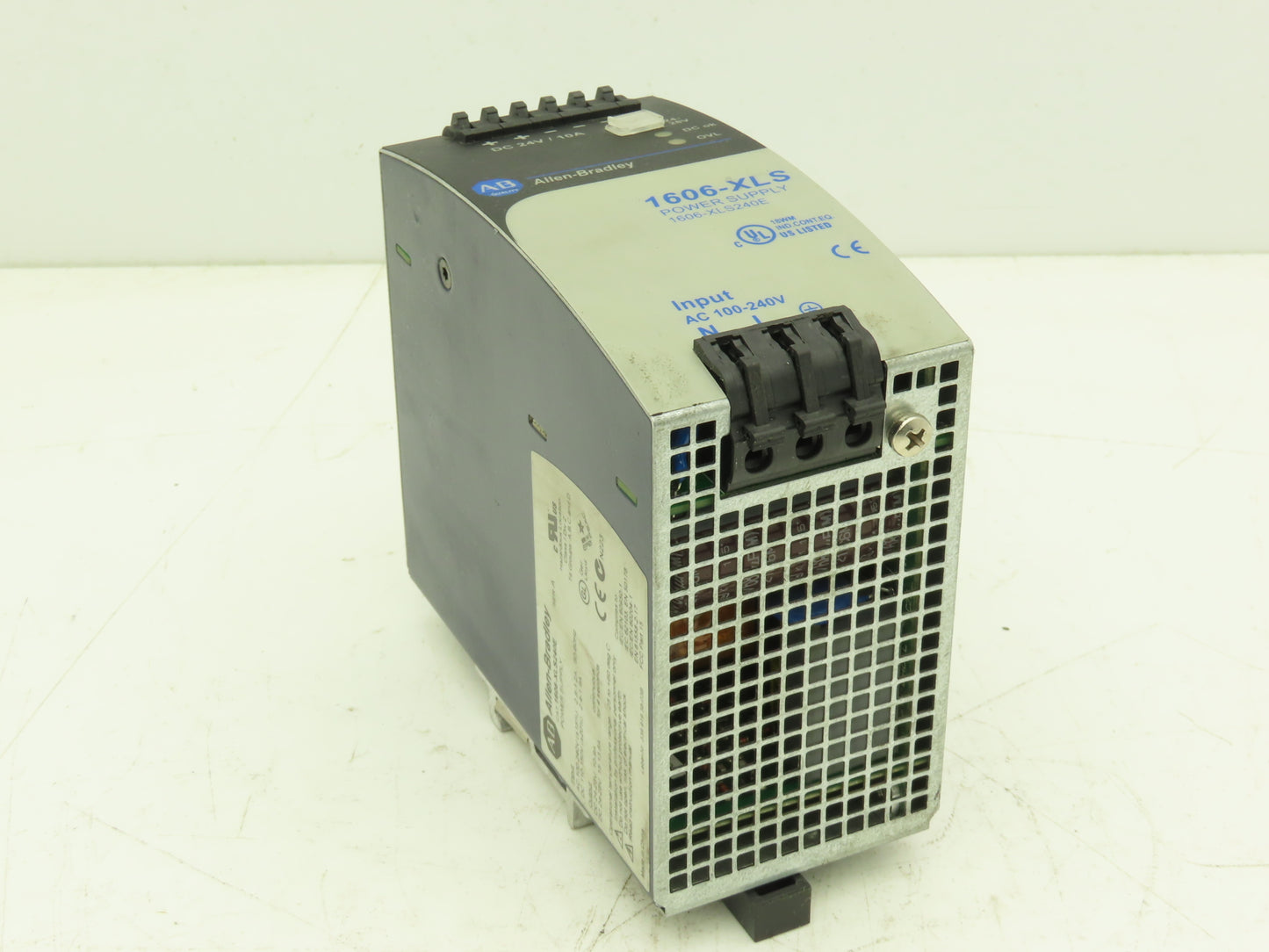 Allen Bradley 1606-XLS240E PLC Power Supply 24VDC 10A 240W 120-240V 1PH Input