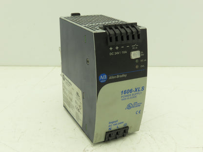 Allen Bradley 1606-XLS240E PLC Power Supply 24VDC 10A 240W 120-240V 1PH Input