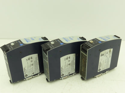 Allen Bradley 1606-XLS120E PLC Power Supply 24VDC 5A 120W 120-240V 1PH Lot of 3