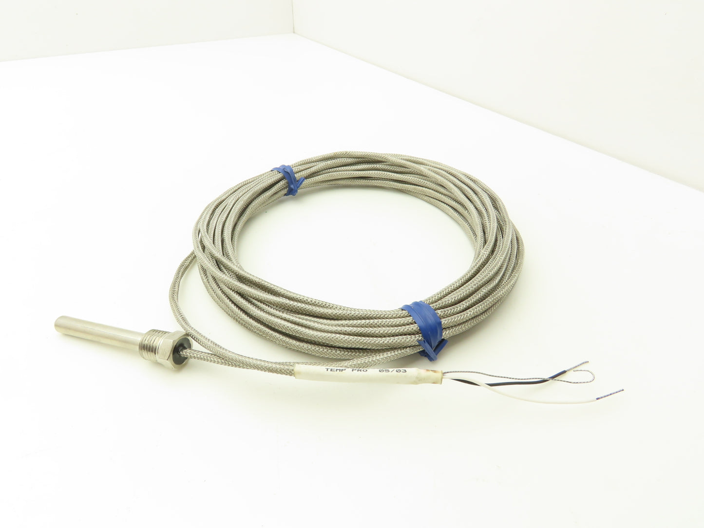 Ingersoll Rand 39571302 Temperature Sensor Air Compressor 24.5' 2 Wire + Ground