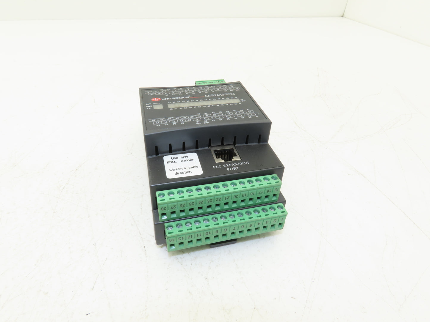Unitronics EX-D16A3-TO16 PLC Expansion Vision I/O Module 24VDC
