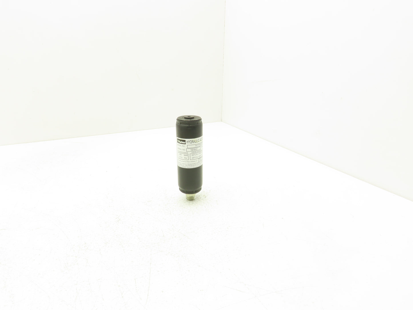 Parker ACP04AD008R57H Forklift Hydraulic Accumulator 900 PSI Off Hyster E80XN