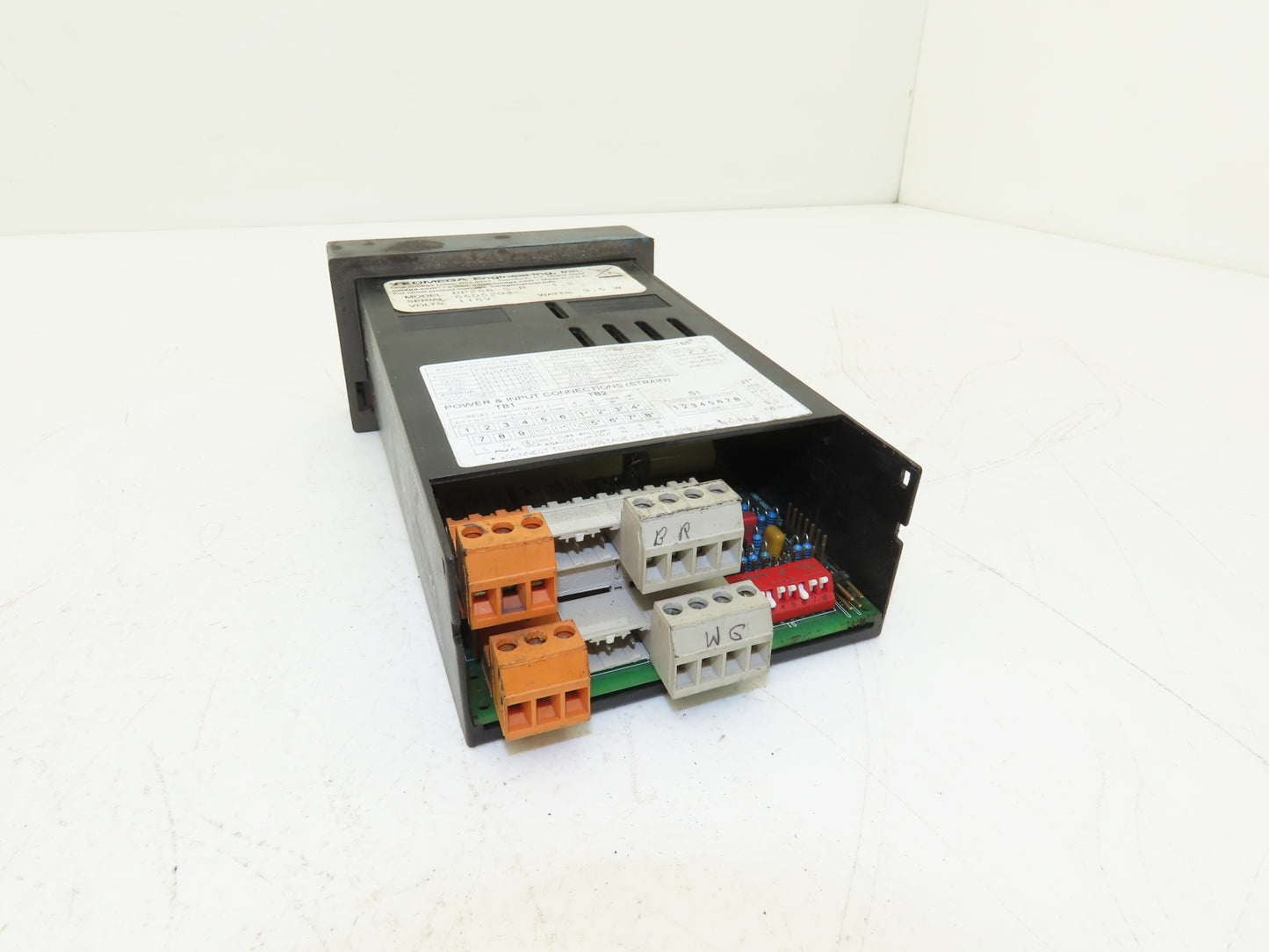 Omega DP25B-S-R-1.2 Strain Gage Panel Meter LED Display 115V