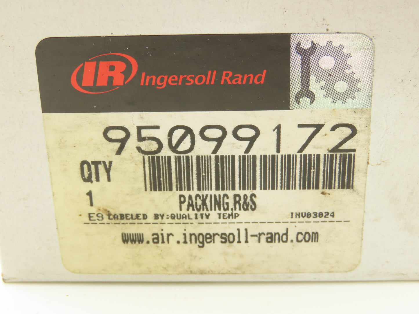 Ingersoll Rand 95099172 Packing Ring & Spring OEM Air Compressor Components