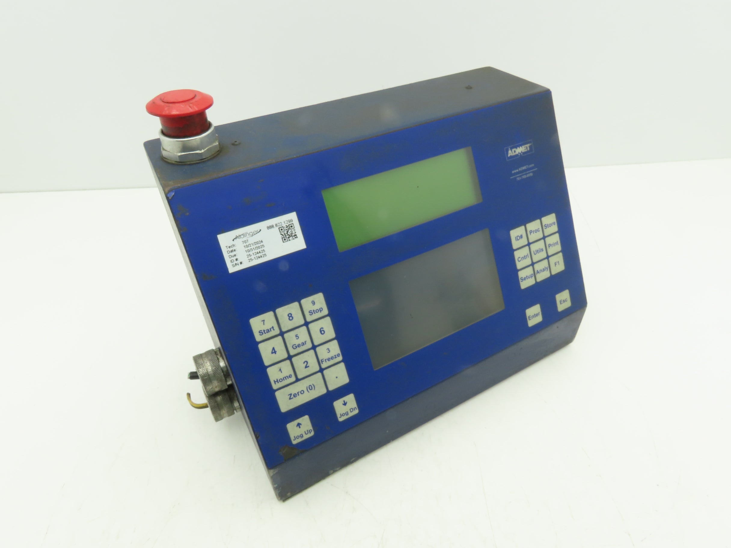 Admet Gauge Buster Concrete Stress Tester Digital Indicator Panel ...