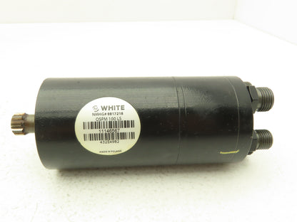 White OSPM 100 LS Forklift Power Steering Unit Hydraulic Motor Off Hyster E80XN