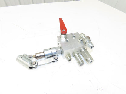 Hyster 4040177 Forklift Parking Break Manifold Valve HF62690-11 Off E80XN
