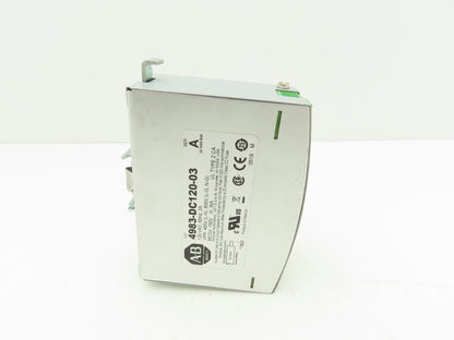 Allen Bradley 4983-DC120-03 Surge Protector Islatrol Filter 120V 3A DIN Mount