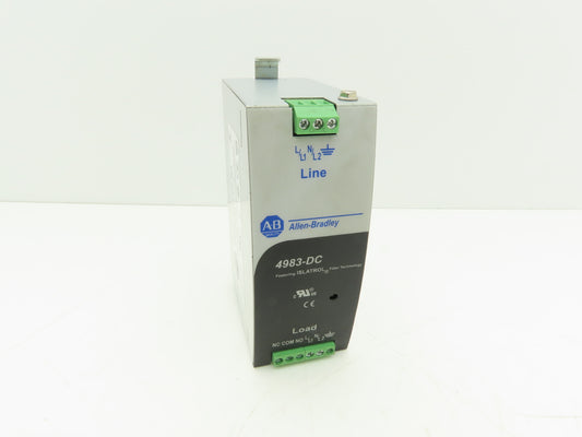 Allen Bradley 4983-DC120-03 Surge Protector Islatrol Filter 120V 3A DIN Mount
