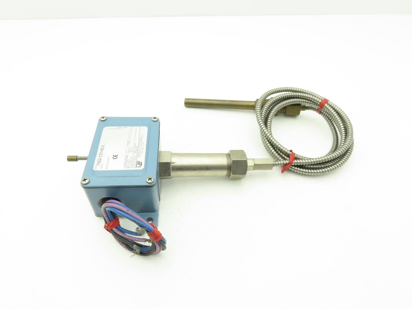 Ingersoll Rand F6G-12146-2 Temperature Switch W Capillary & Probe Air Compressor