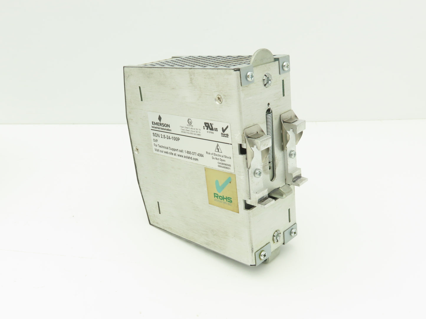 Emerson Sola SDN2.5-24-100P PLC Power Supply 24VDC 2.5A 115/230V 1PH Lot of 4