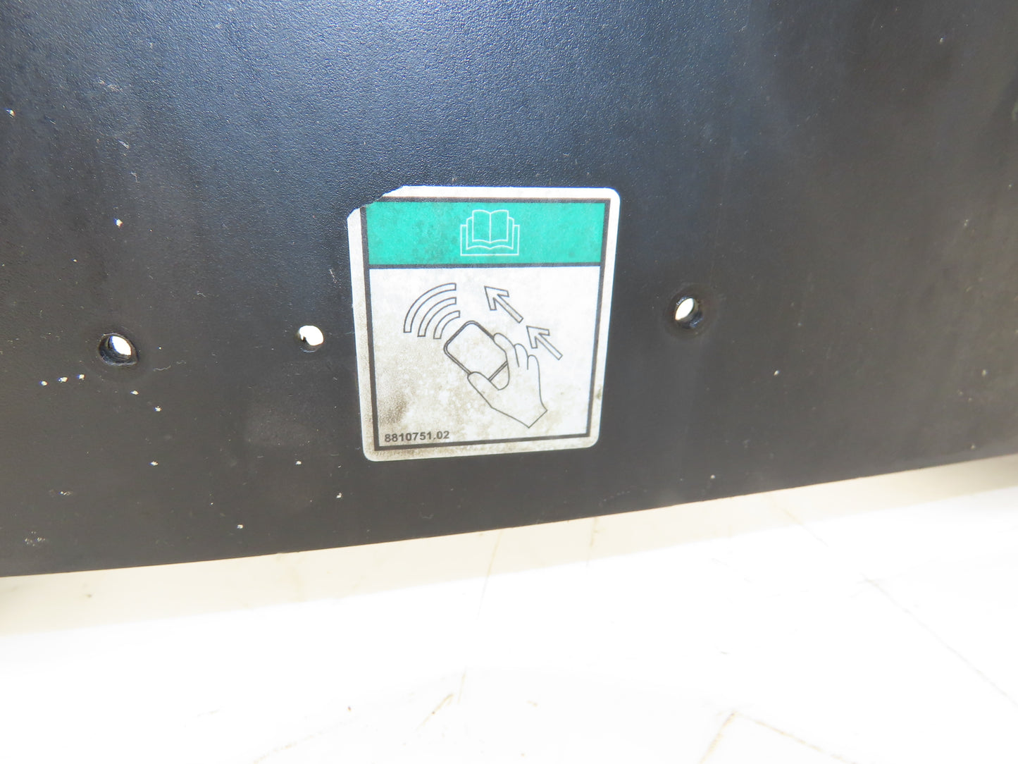Hyster E80XN Forklift Dash Plastic Shroud Cover With Cupholders