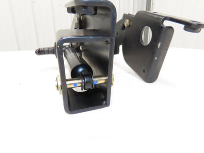 Hyster 8808585 Forklift Steering Column Tilt Bracket Assembly Removed From E80XN