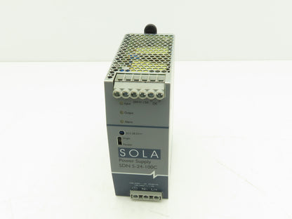 Emerson Sola SDN5-24-100C PLC Power Supply 24VDC 5A 115/230V 1PH