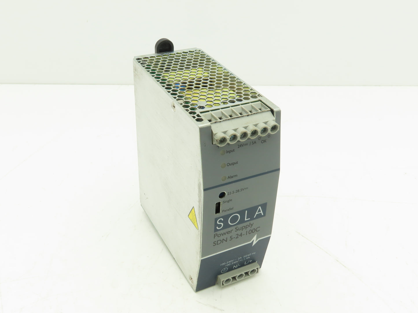 Emerson Sola SDN5-24-100C PLC Power Supply 24VDC 5A 115/230V 1PH