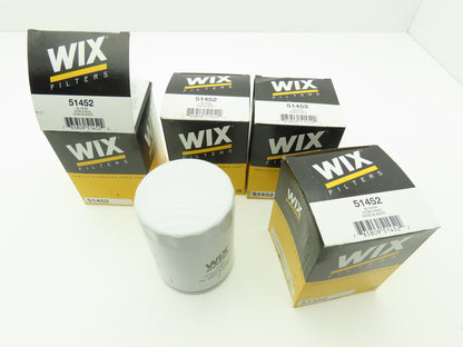 Wix 51452 Hydraulic Spin-On Lube Filter Diesel Engine 3/4"-16  Lot of 4