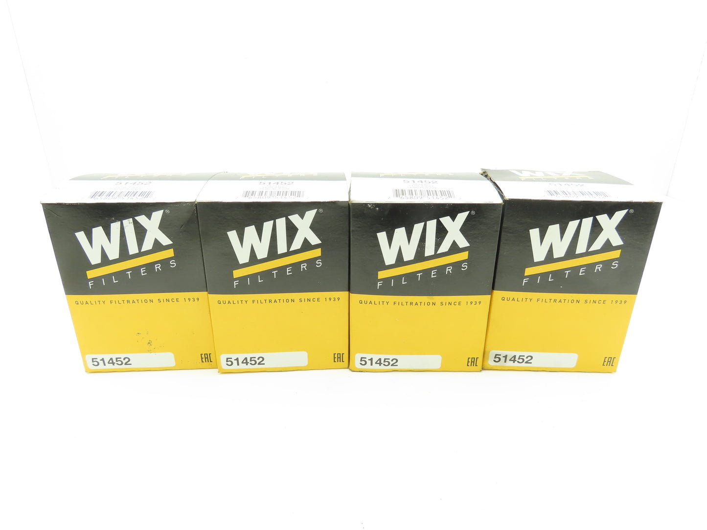 Wix 51452 Hydraulic Spin-On Lube Filter Diesel Engine 3/4"-16  Lot of 4
