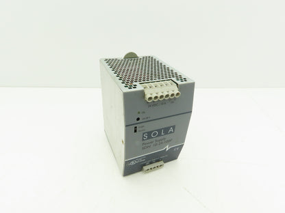 Emerson Sola SDN10-24-100P PLC Power Supply 24VDC 10A 115/230V 1PH