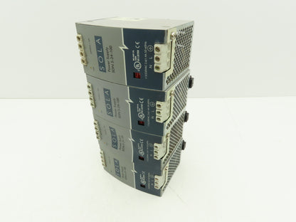 Emerson Sola SDN5-24-100 PLC Power Supply 24VDC 5A 115/230V 1PH Mixed Lot of 6
