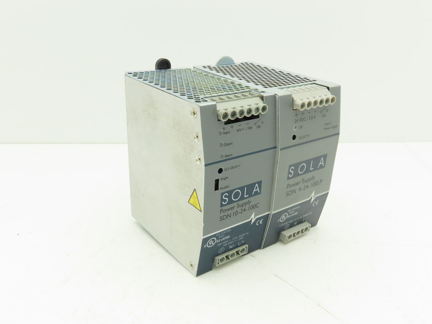 Emerson Sola SDN5-24-100 PLC Power Supply 24VDC 5A 115/230V 1PH Mixed Lot of 6