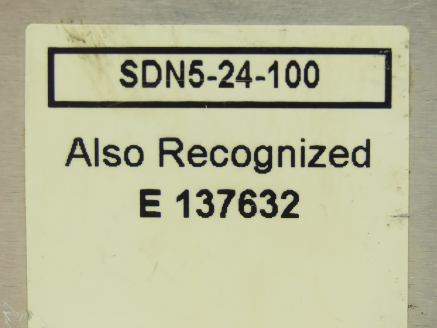 Emerson Sola SDN5-24-100 PLC Power Supply 24VDC 5A 115/230V 1PH Mixed Lot of 6
